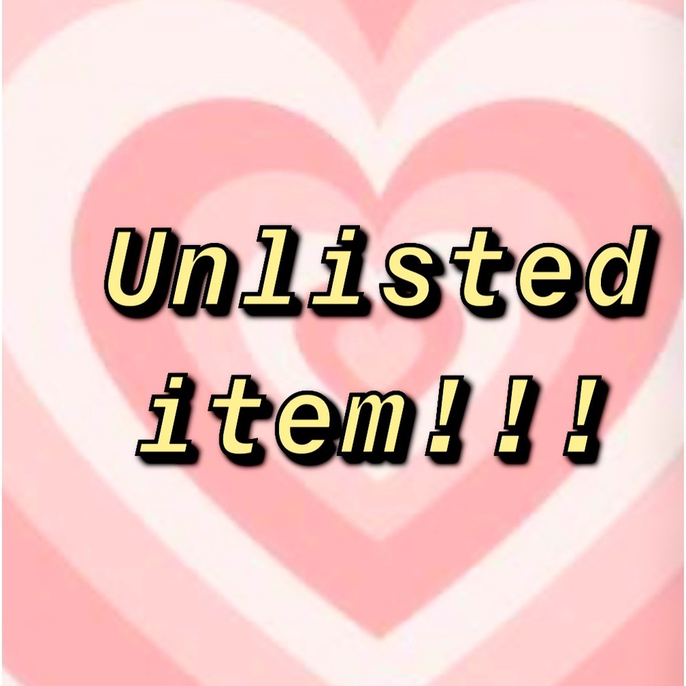 Unlisted iteim